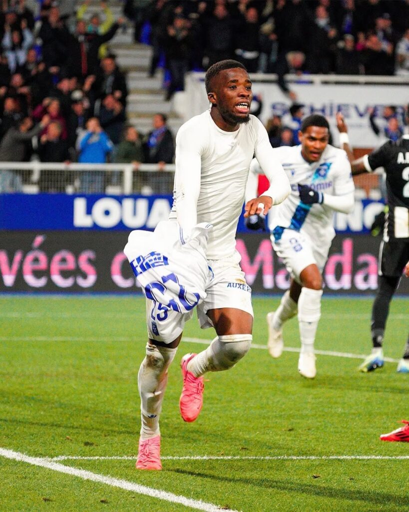 Ligue 1: Hamed Traore and Elisha Owusu combine to notch a point for AJ Auxerre