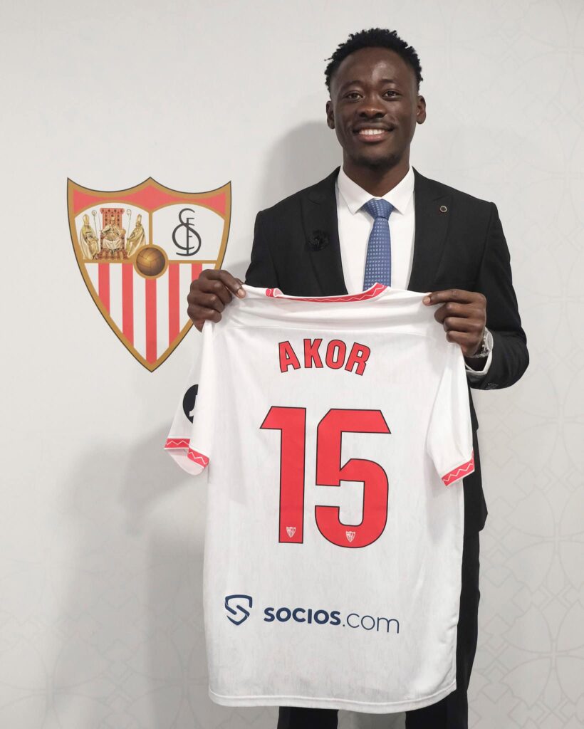 Sevilla confirm acquisition of Nigeria striker Akor Adams from Montpellier