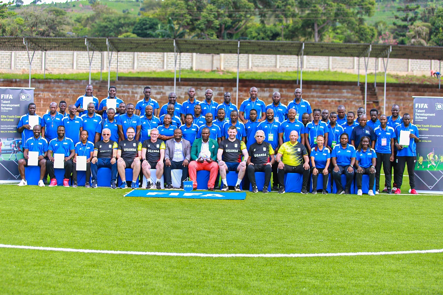 FIFA Elite youth coaching and goalkeeping course concludes