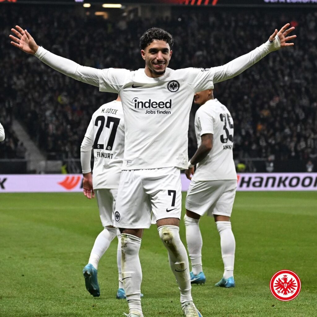 Manchester City transfer target Omar Marmoush scores in Eintracht Frankfurt win over St. Pauli