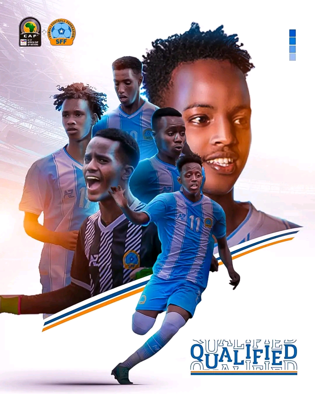 U17 AFCON: Somalia qualified after CAF increase participating nations