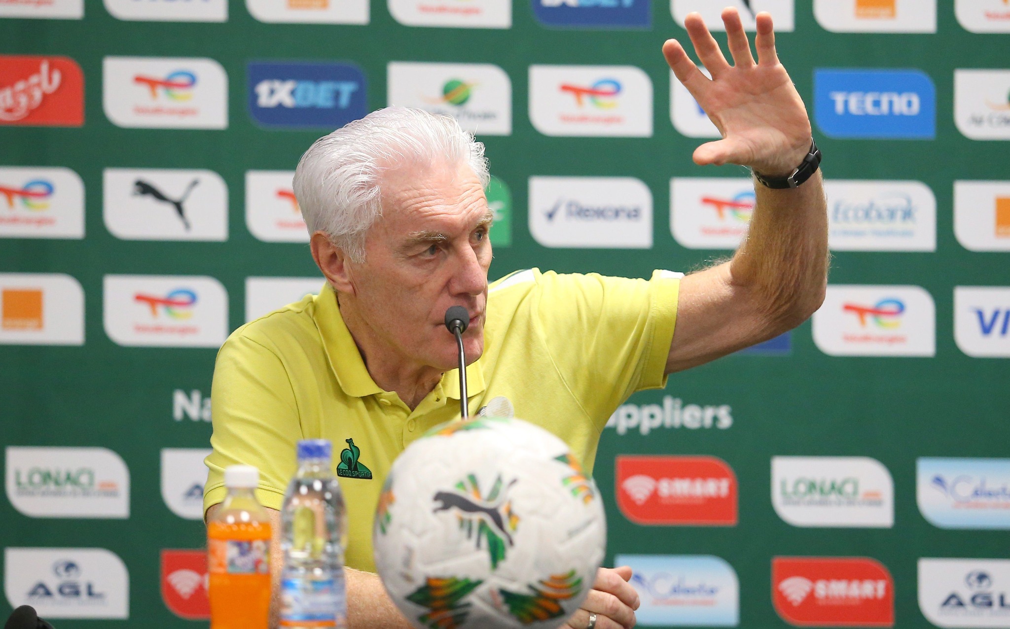 Broos eyes 2026 World Cup participation with Bafana Bafana before retiring