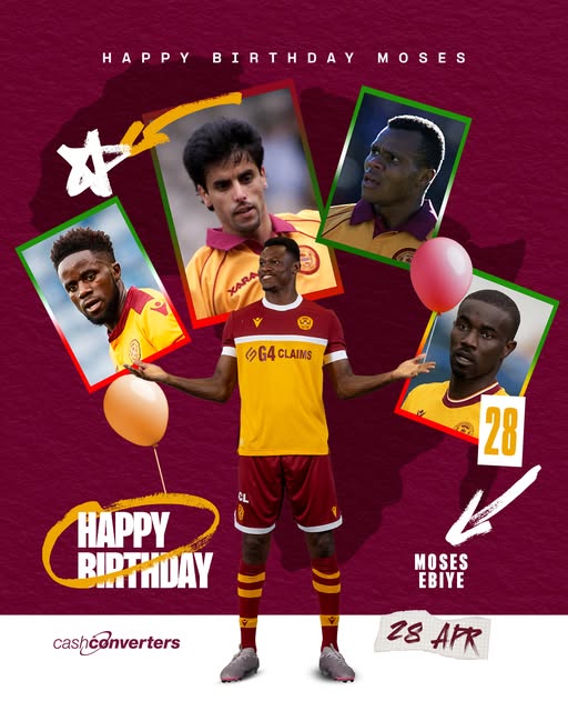 Super Eagles prospect Moses Ebiye released by Motherwell
