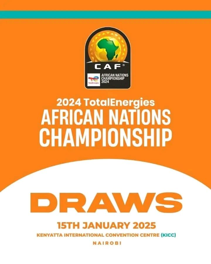 CAF picks Kenya to host the draw for 2024 CHAN tournament
