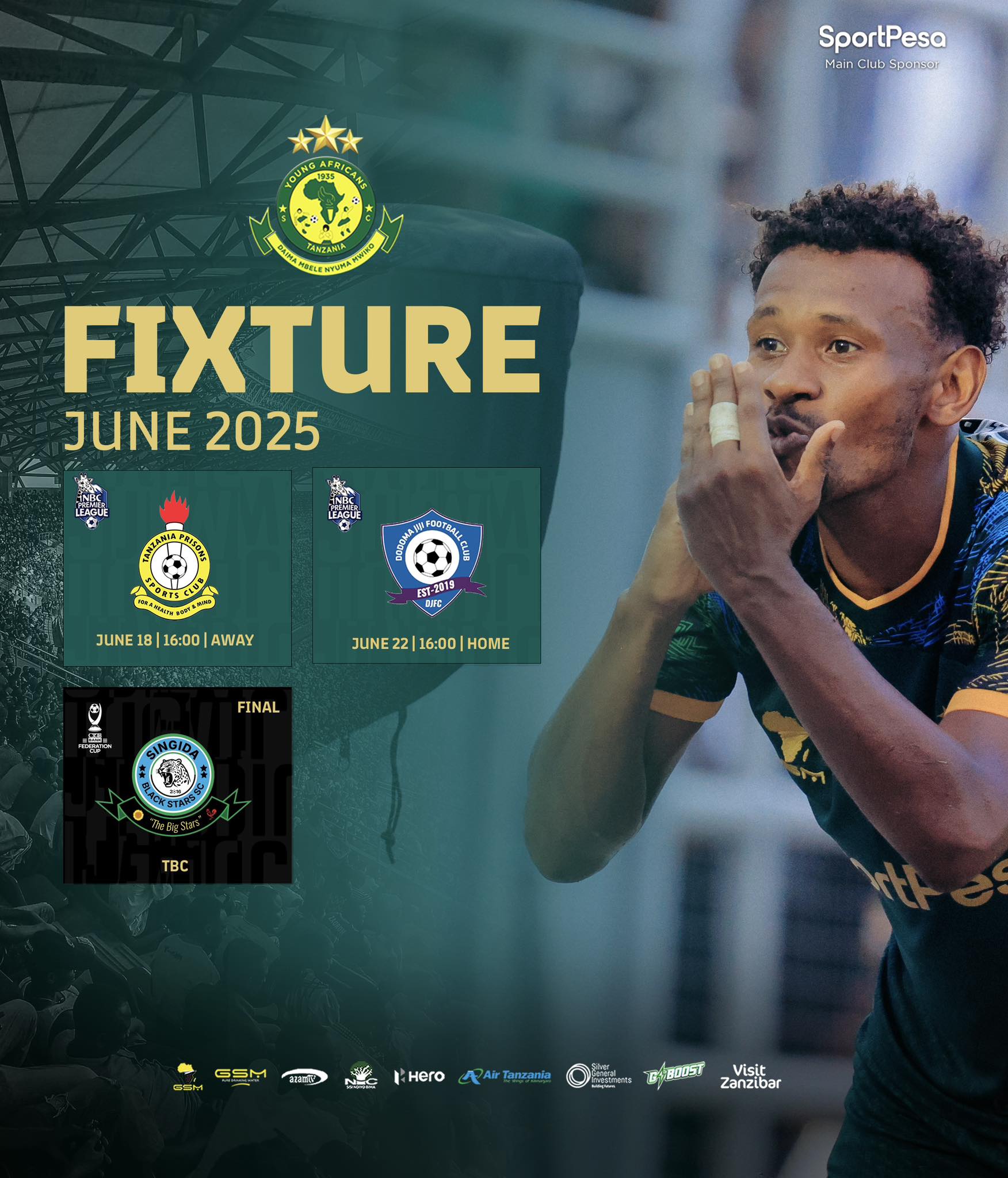 Ligi Kuu Bara: Yanga SC release remaining fixtures, no Kariakoo derby vs Simba SC