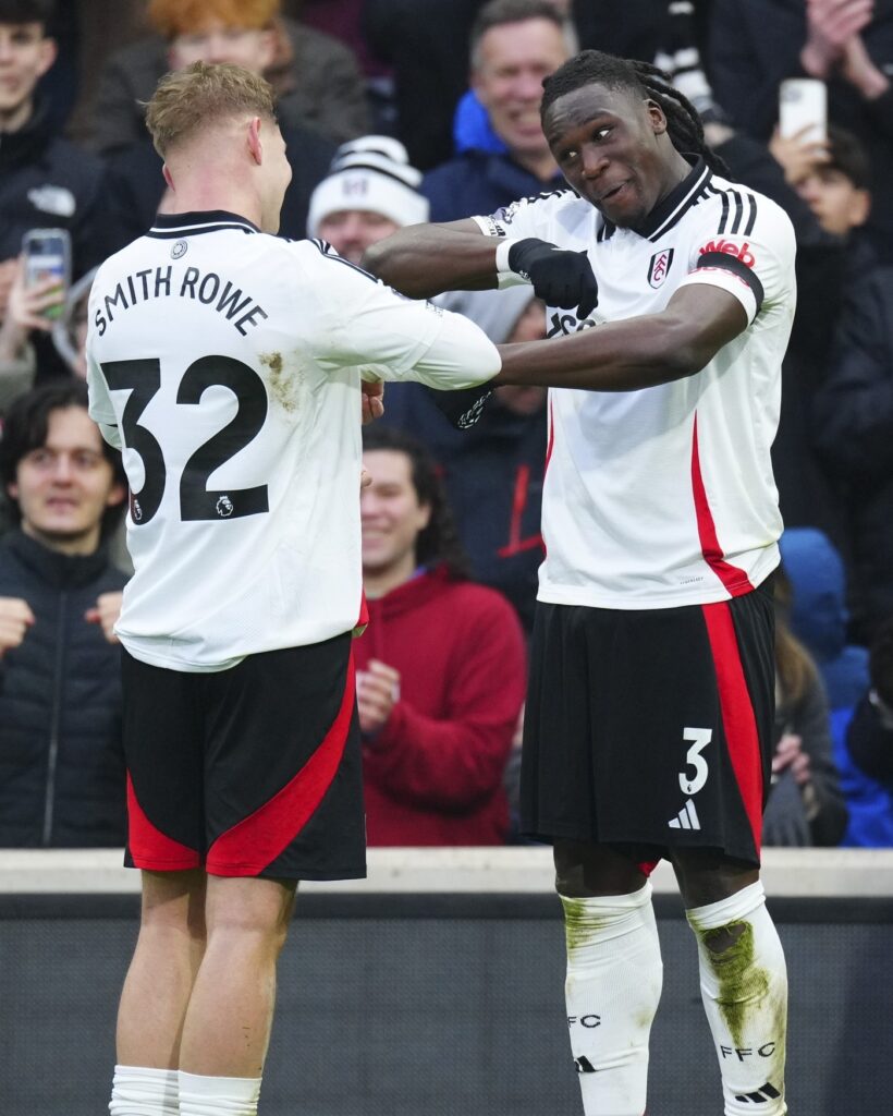 Calvin Bassey scores first goal of the season as Fulham defeat Forest