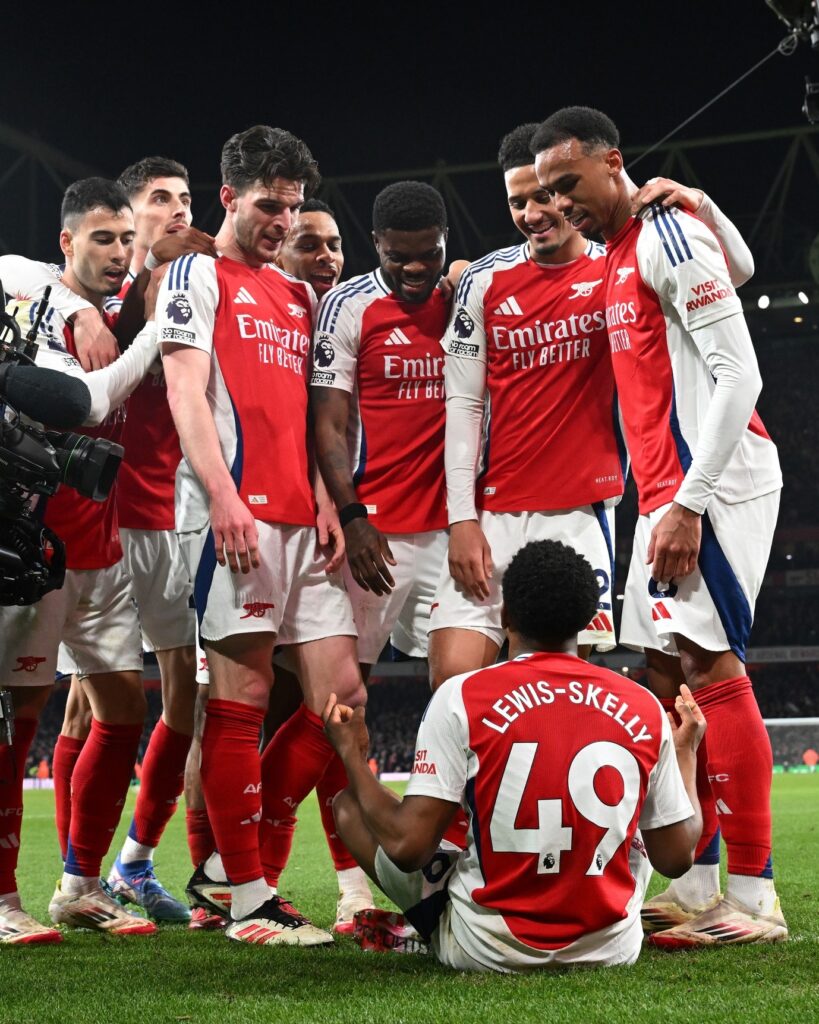 Ghana star Partey scores in Arsenal’s huge win against Manchester City