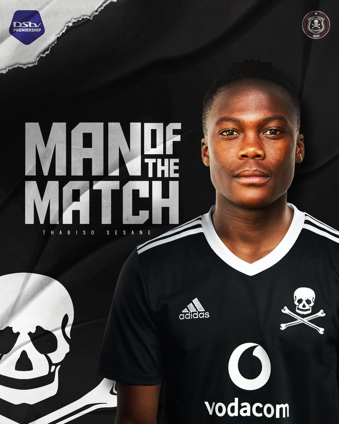 Thabiso Sesane a big doubt for Orlando Pirates against Mamelodi Sundowns
