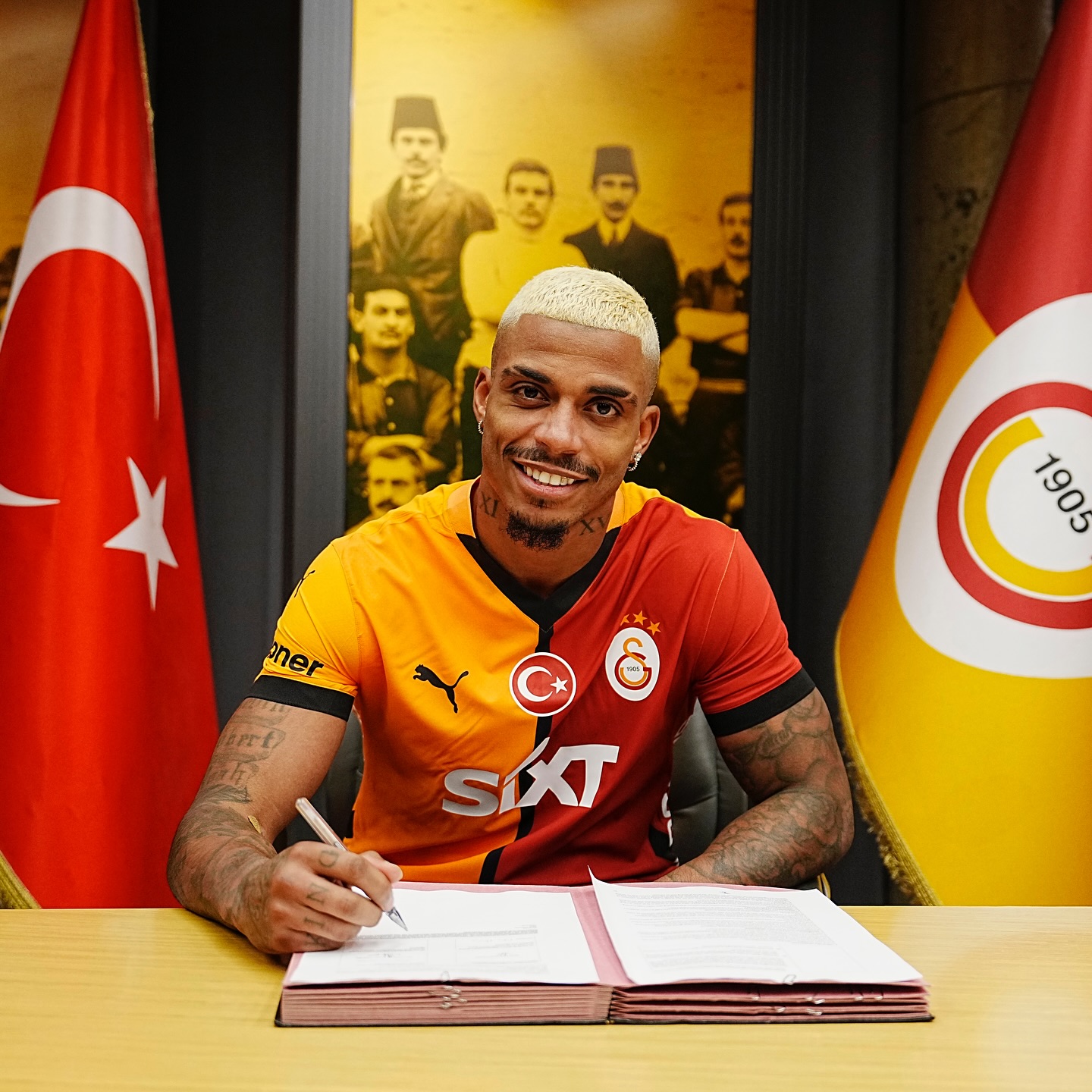Mario Lemina: Turkish giants Galatasaray confirm signing of Gabon star from Wolves