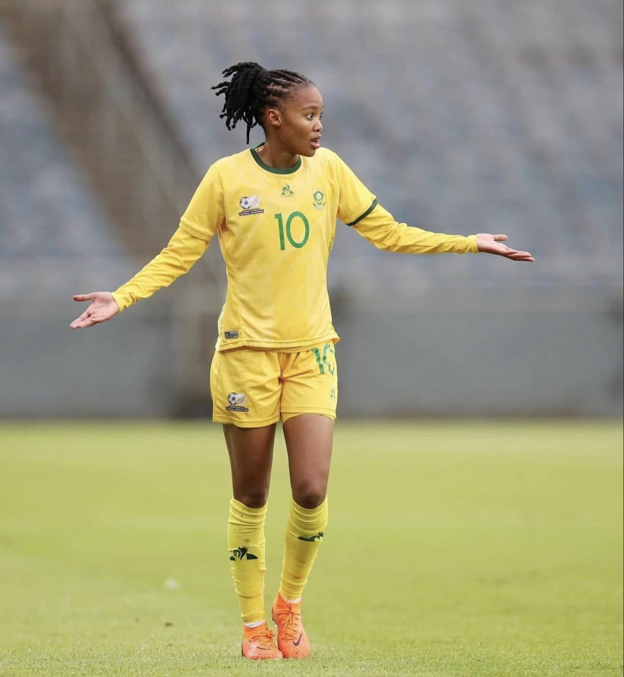 ‘Pressure is a privilege’ – Motlhalo on Banyana’s WAFCON title defence