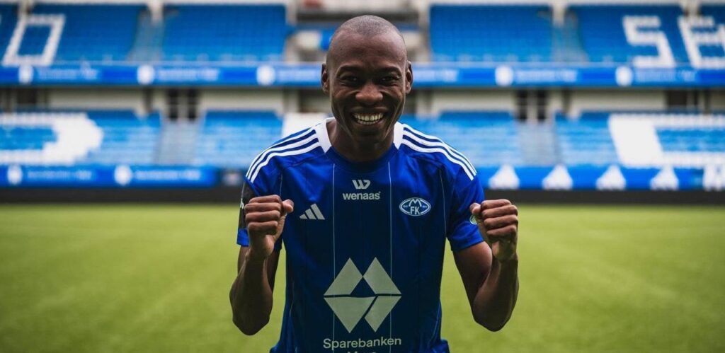 Bafana Bafana’s Kabini reacts to start for Norway’s Molde FK