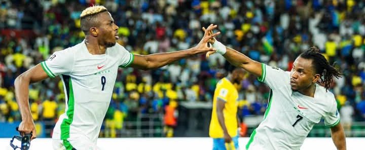 2026 WCQ: Nigeria captain sings Osimhen, Ademola Lookman praises