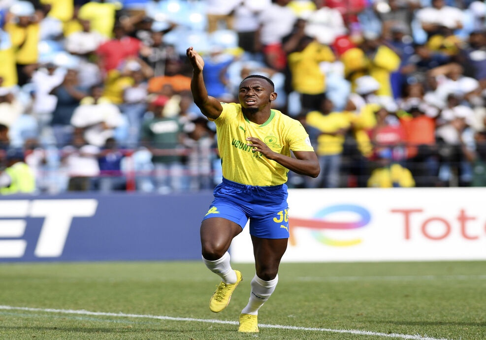 Sundowns striker Peter Shalulile speaks on limited game-time