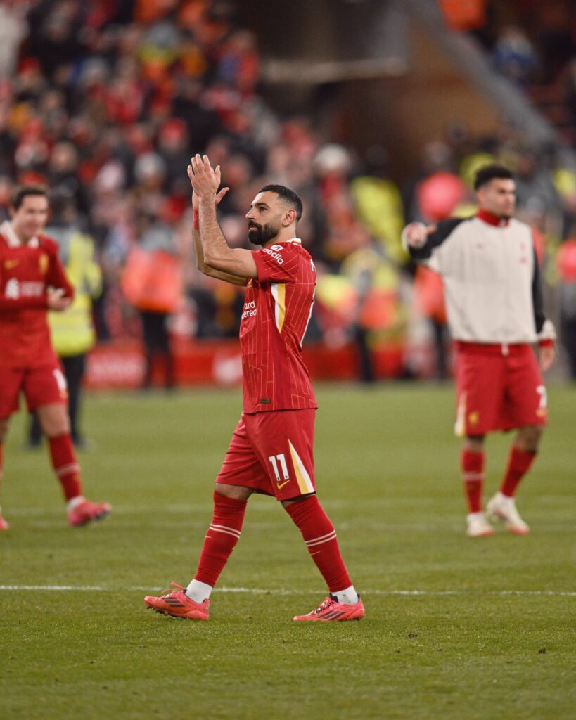 Slot praises Salah for defensive role after Liverpool humiliate Ipswich