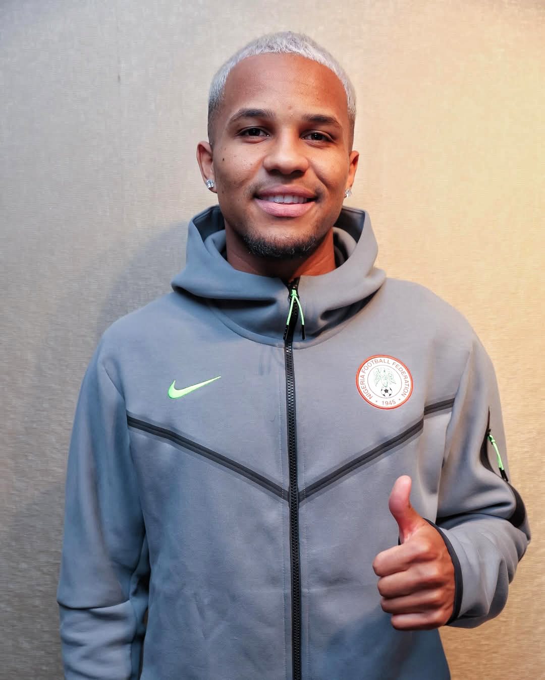 Felix Agu eager for more chances after ‘fantastic’ Nigeria debut in Unity Cup