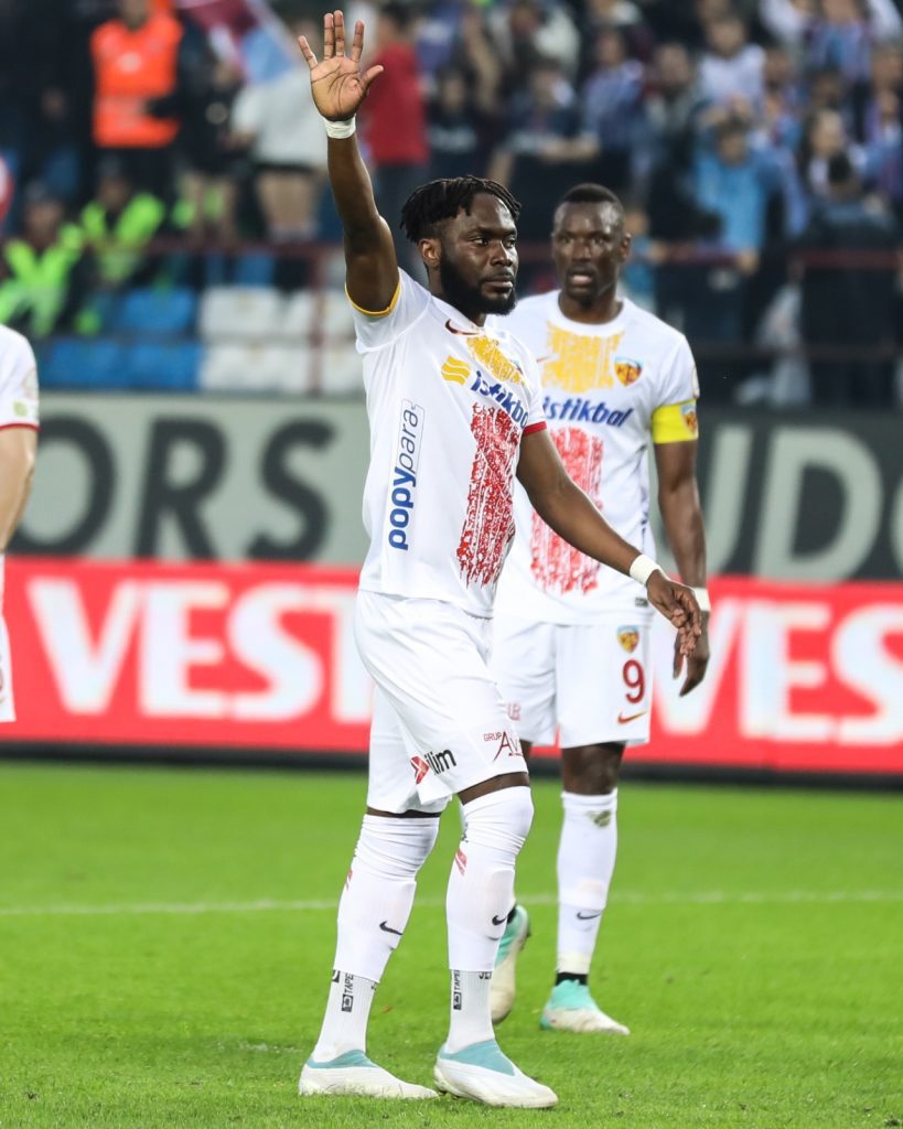 Joseph Attamah: Ghana defender’s late goal rescues point for Kayserispor