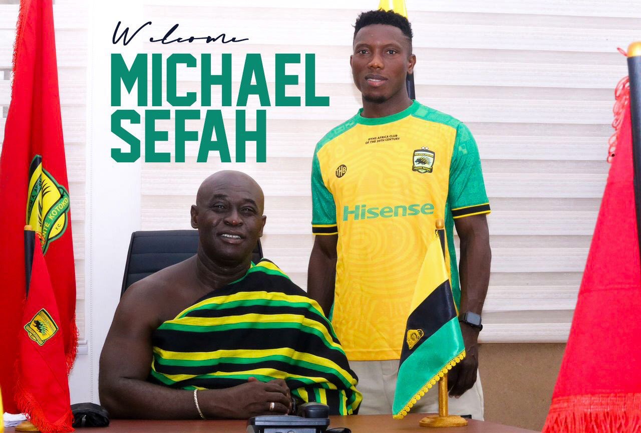 Michael Sefah: Kotoko’s new recruit expresses joy at joining Porcupine Warriors