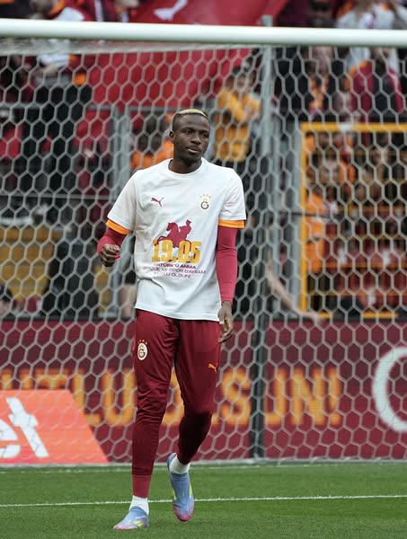 Osimhen not thinking about future, happy with making history at Galatasaray