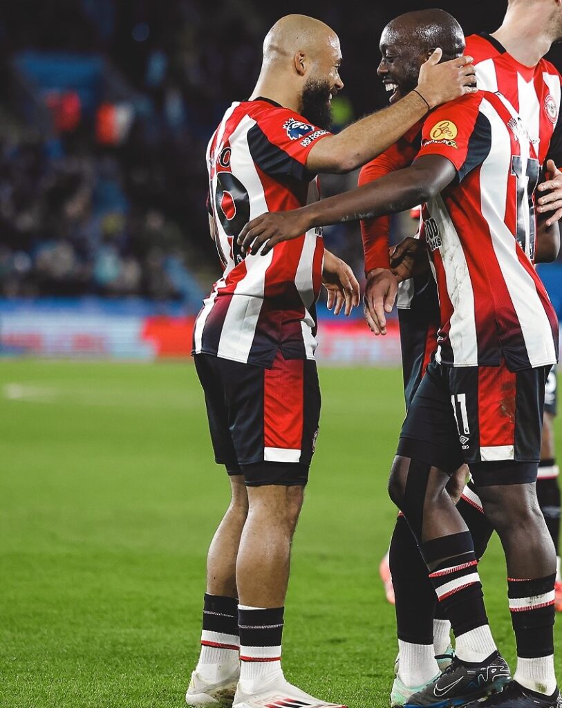 Brentford coach singles out Yoane Wissa and Bryan Mbeumo for praise