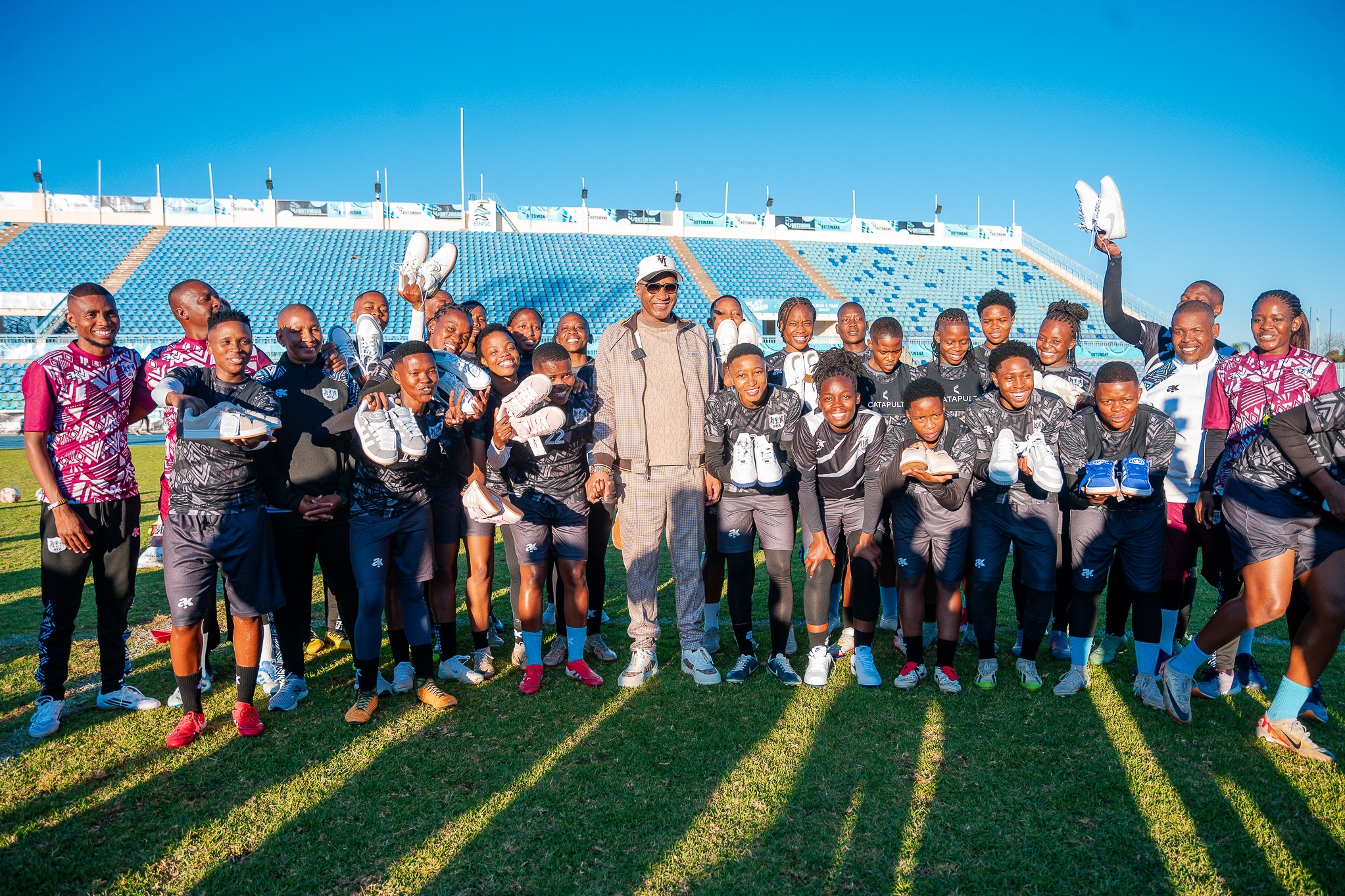 Botswana president gives Mares a hearty WAFCON sendoff