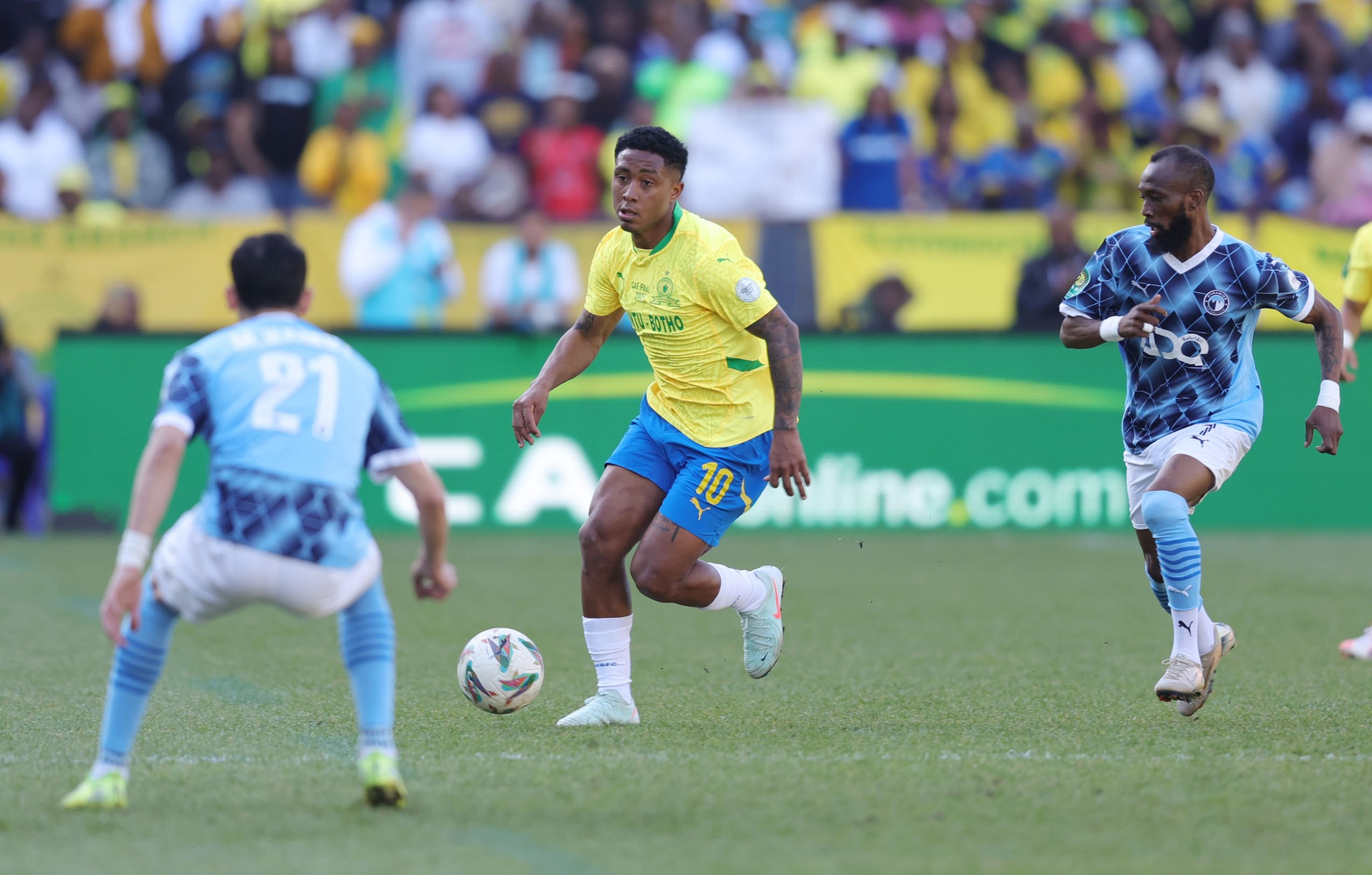Sundowns should start the way they finished against Pyramids FC -Mabunda