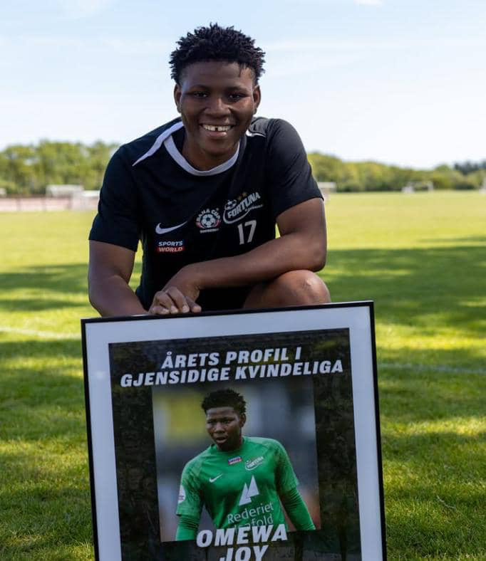 Joy Omewa wins Danish Women’s League Player of the Season
