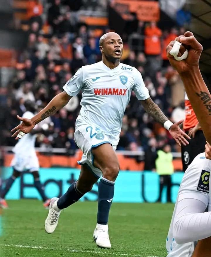 Andre Ayew scores against Marseille as Boakye grabs brace for Saint-Etienne