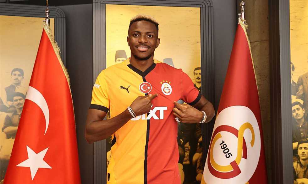 Galatasaray annonce la signature de Victor Osimhen
