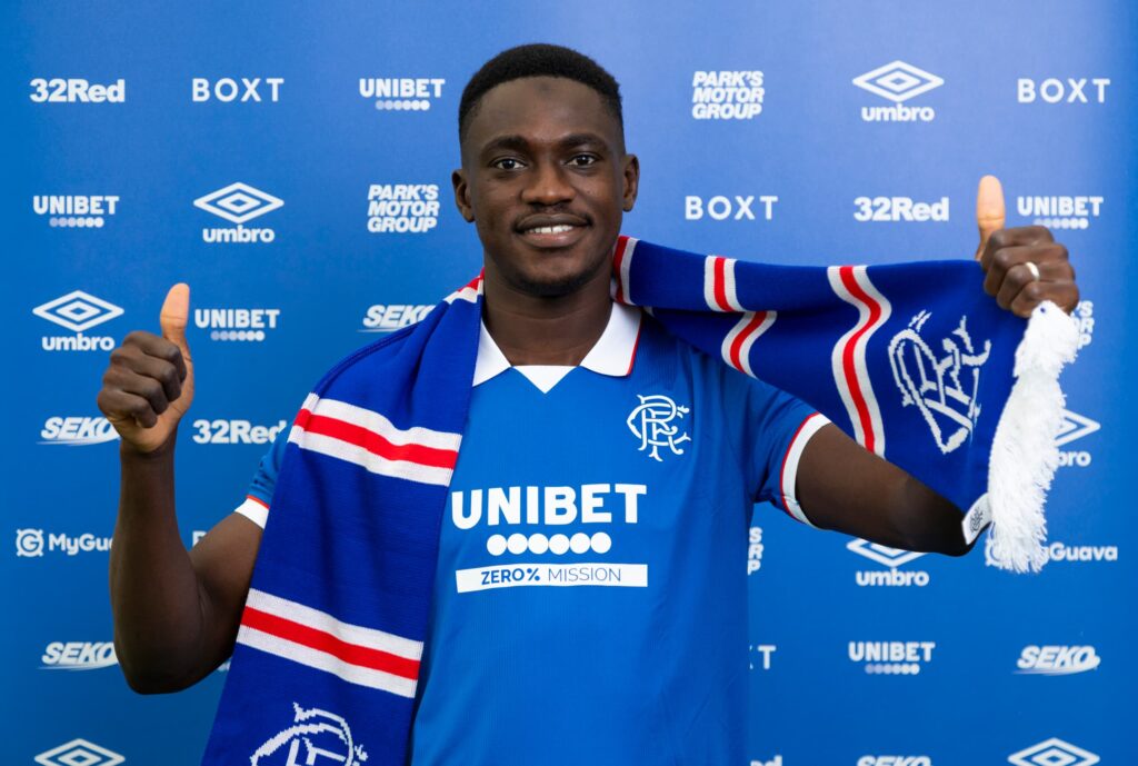 Rangers FC officialise le prêt de Nasser Djiga