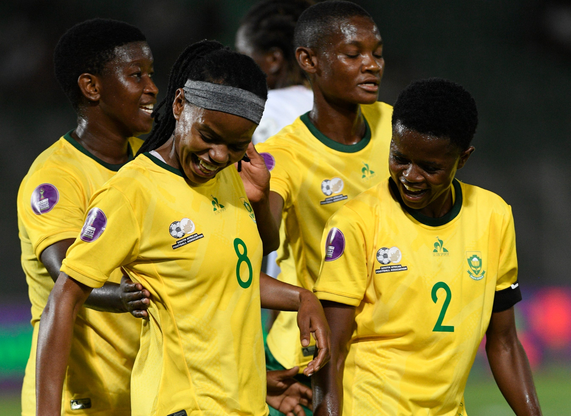 WAFCON Group C: South Africa crush Mali, Ghana rise to the occasion