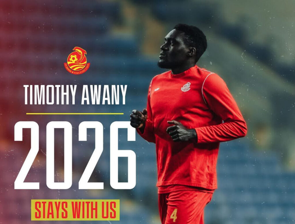 Uganda defender Timothy Awany extends stay at Ashdod