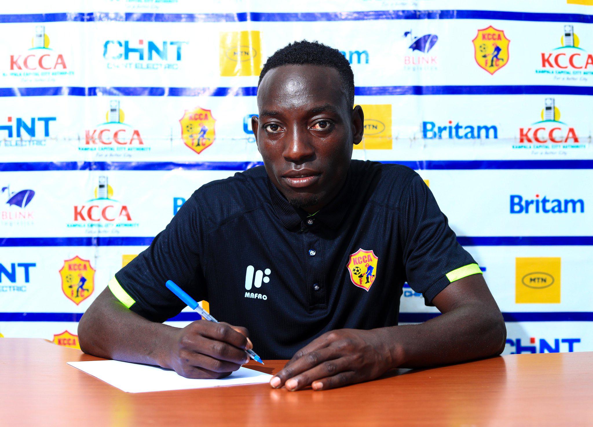 KCCA FC unveils Lazaro Bwambale as second signing to set up reunion with coach Ssenyondo