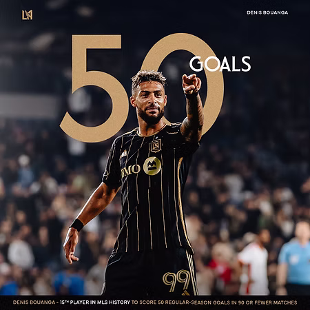 MLS: Bouanga reaches milestone, LAFC prey on 10-man Colorado Rapids in dominant win
