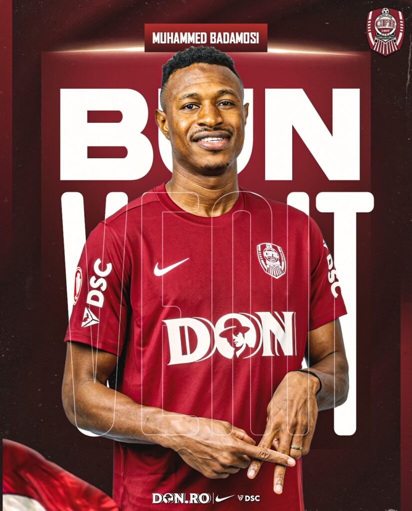 Nomadic striker Muhammed Badamosi moves to Romanian runners-up
