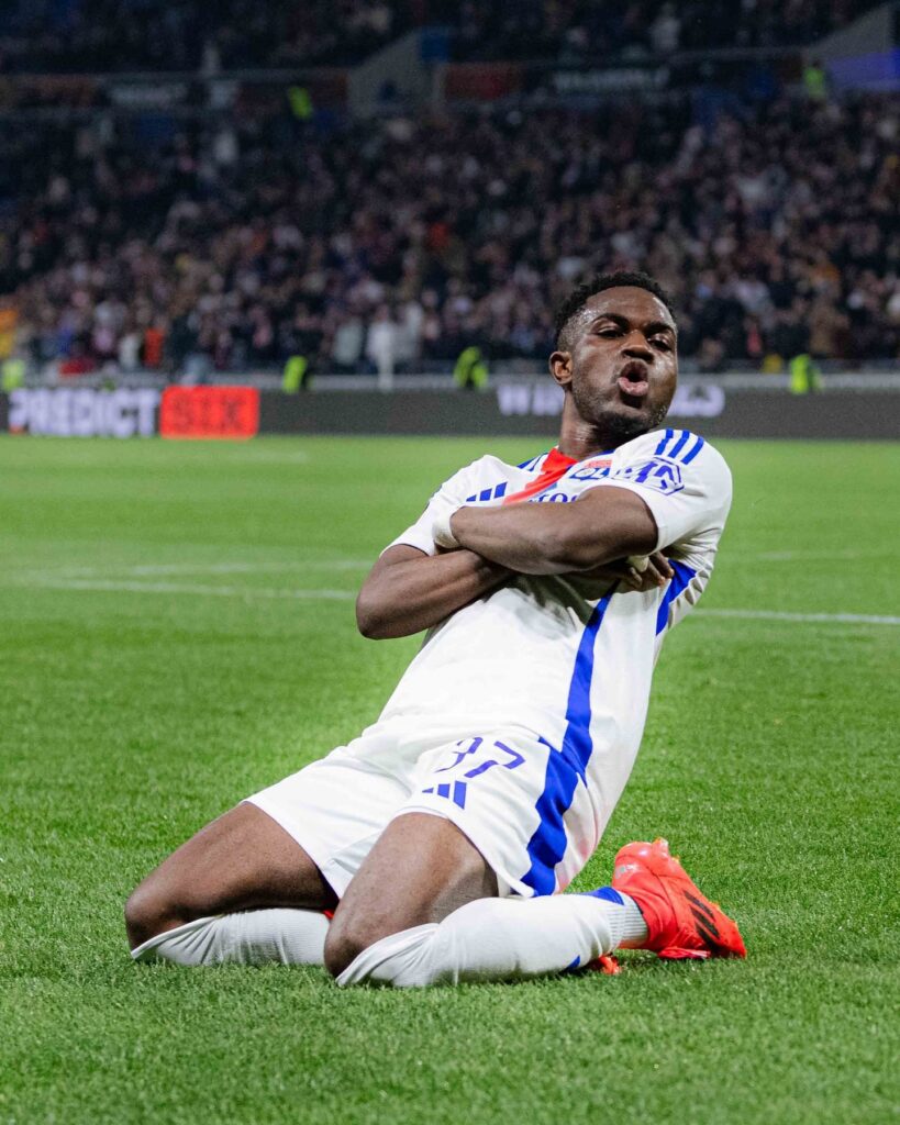 UEFA Europa League: Nuamah double adds to FCSB misery as Lyon reach quarterfinals