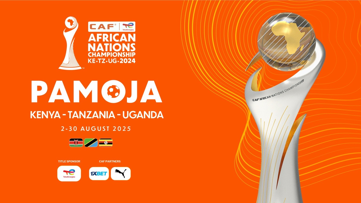 CAF launches “PAMOJA” campaign and official poster for CHAN 2024