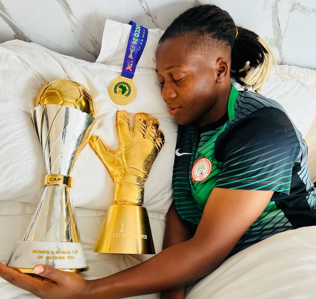 Nigeria’s Chiamaka Nnadozie nominated for maiden Women’s Yashin Trophy