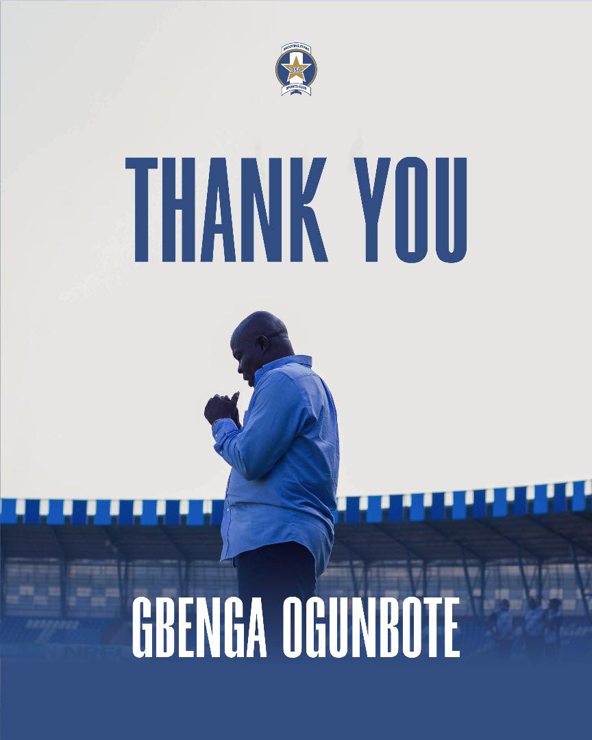 Gbenga Ogunbote confirms Shooting Stars departure after three years
