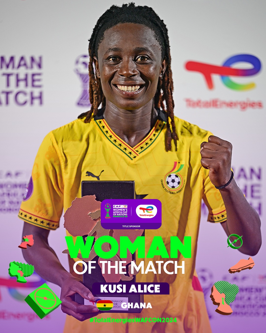 WAFCON: Alice Kusi elated Ghana didn’t go home empty handed
