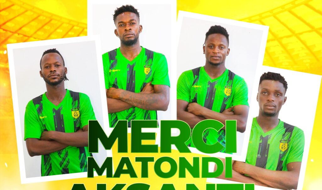 Four Congolese players sign for Lebanese outfit