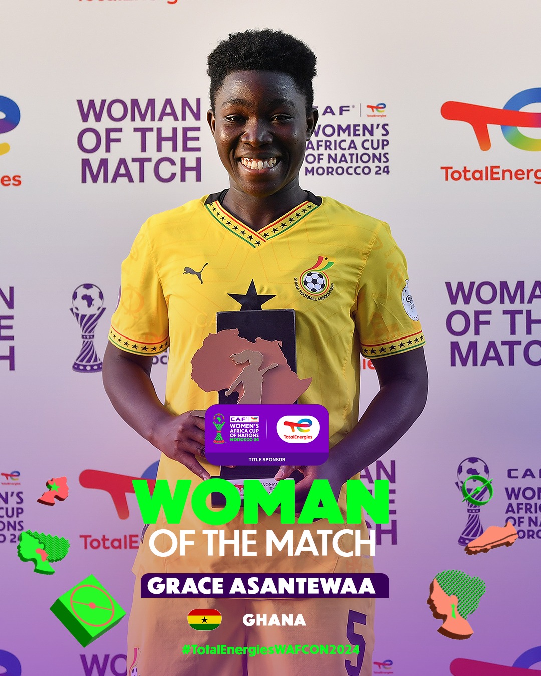 Asantewaa confident Ghana will lift WAFCON after reaching semifinals