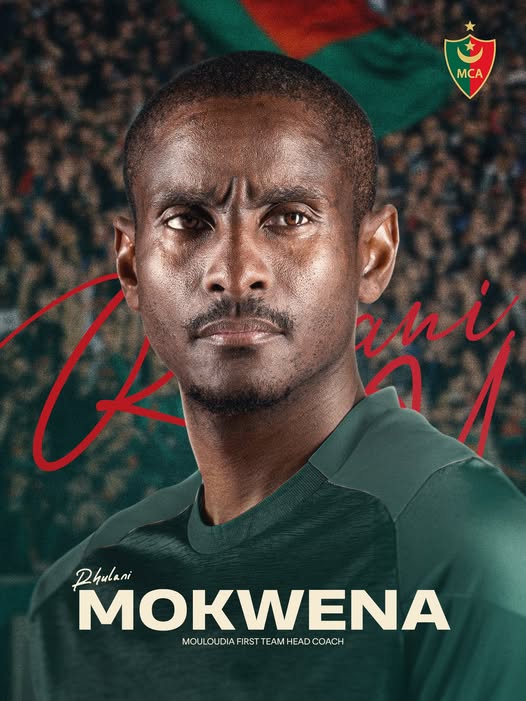 Rulani Mokwena unveiled as new coach of Algeria’s Mouloudia Club d’Alger