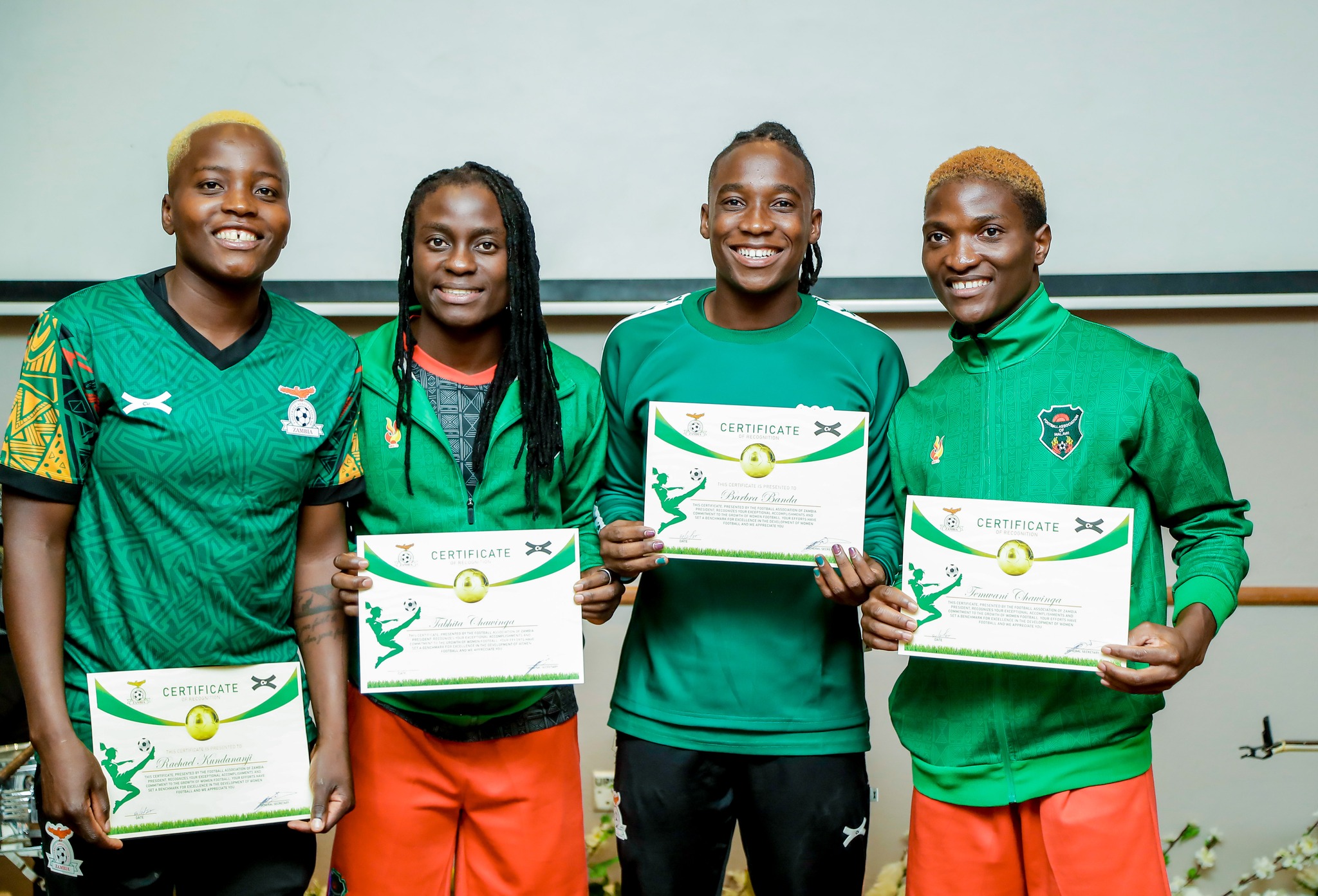 Temwa Chawinga discusses which team she wants to see lift WAFCON trophy