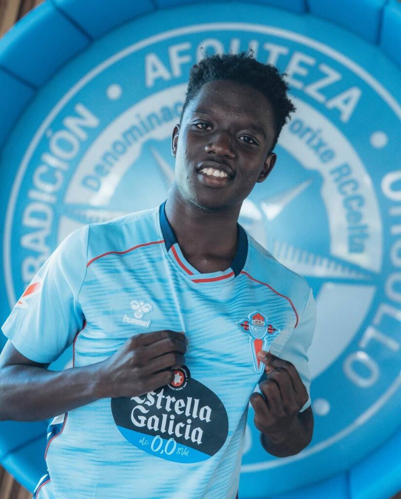 Kenya’s teenage sensation Aldrine Kibet signs for La Liga side RC Celta de Vigo