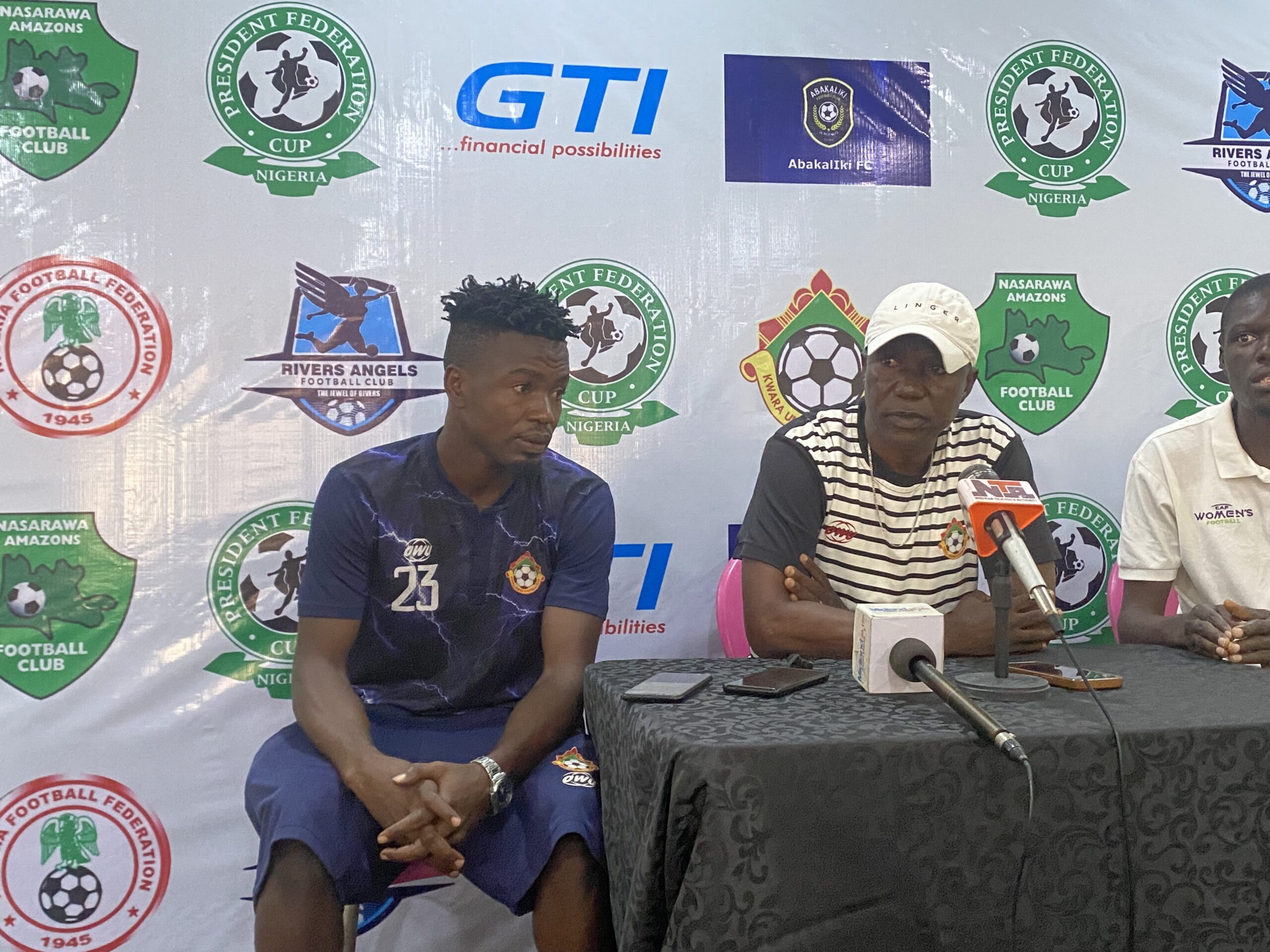 Tunde Sanni confirms no pressure ahead of Federation Cup final