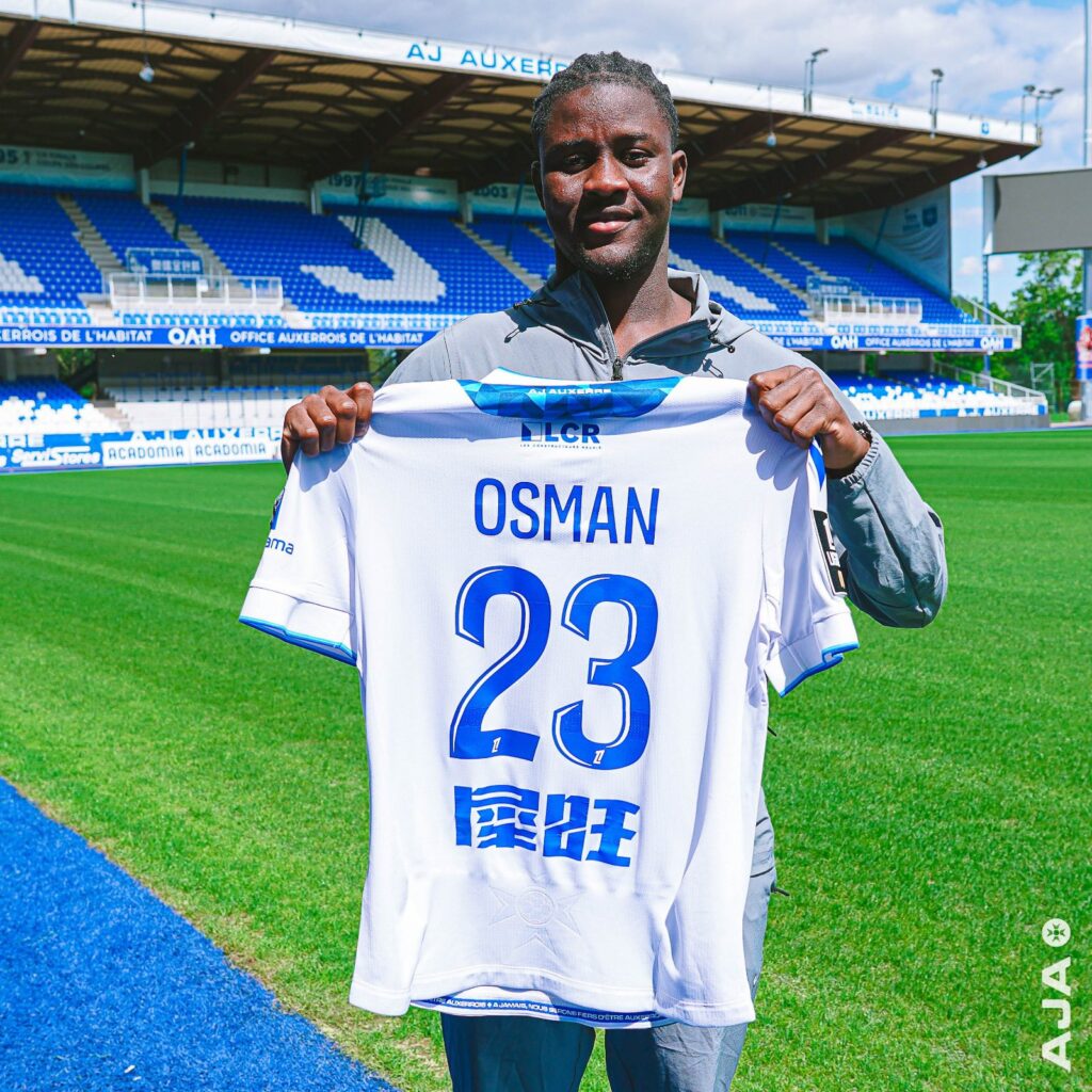 Ibrahim Osman: Ghana forward raring to go at AJ Auxerre after loan move