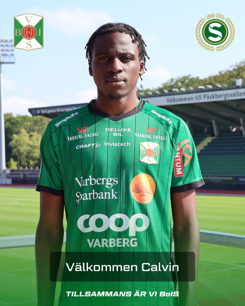 Uganda Cranes forward Kabuye secures loan move to Varbergs BoIS in Sweden