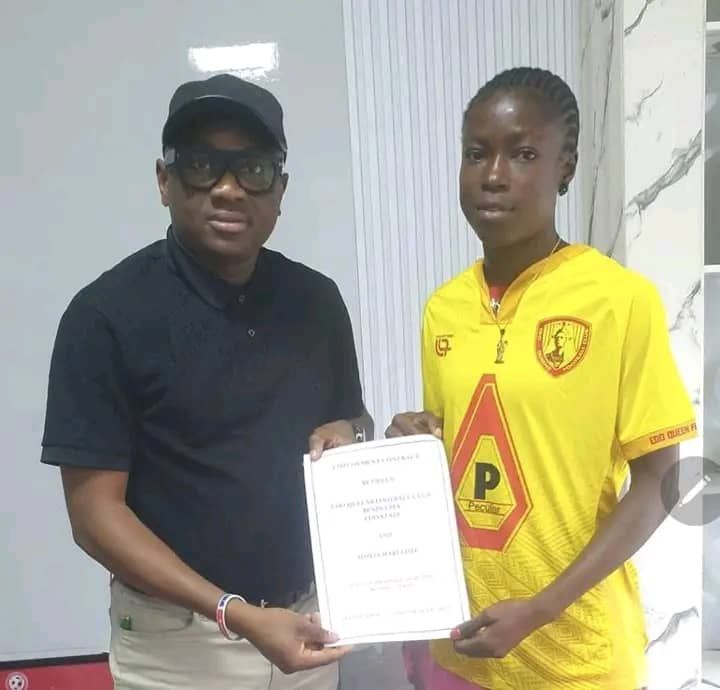 Edo Queens FC sign Ghanaian keeper Adjei Charlotte