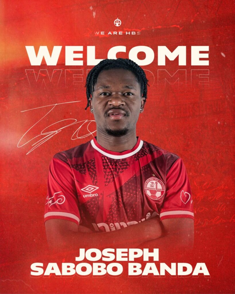 Zambia’s Sabobo Banda signs for Israeli top-flight side Hapoel Be’er Sheva