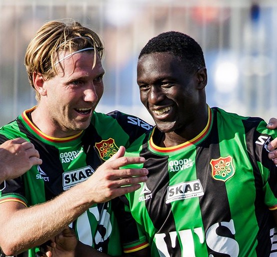 Unstoppable! Ibrahim Diabate with another goal for Allsvenskan side GAIS